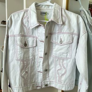 Turmalina jacket in white by Mandinga size small